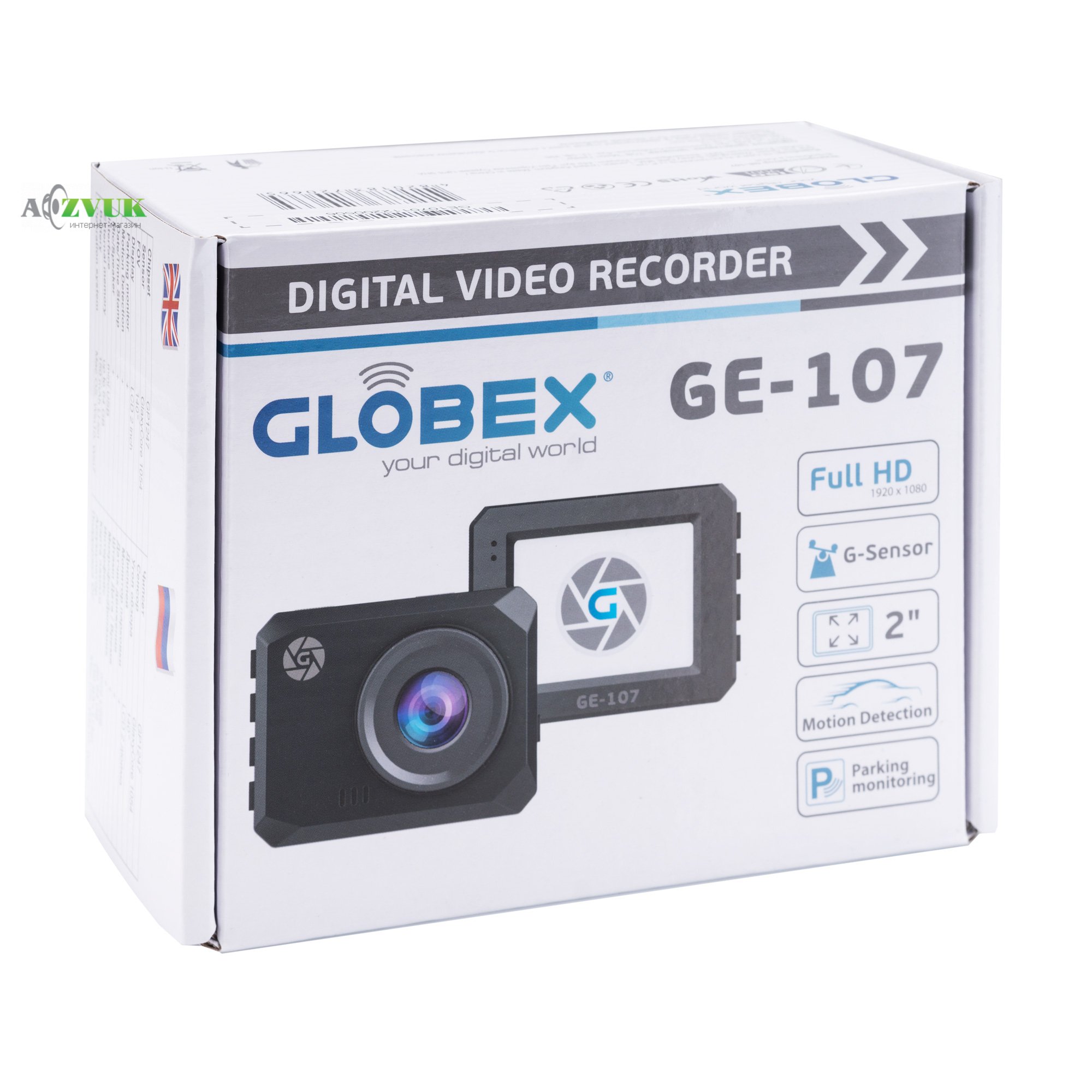 Видеорегистратор Globex GE-107