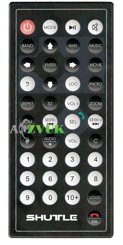 Мультимедиа ресивер Shuttle SDUM-7060 Black/Multicolor