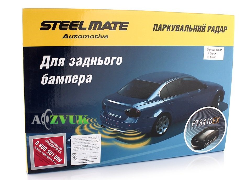 Парктроник SteelMate PTS410EX Silver