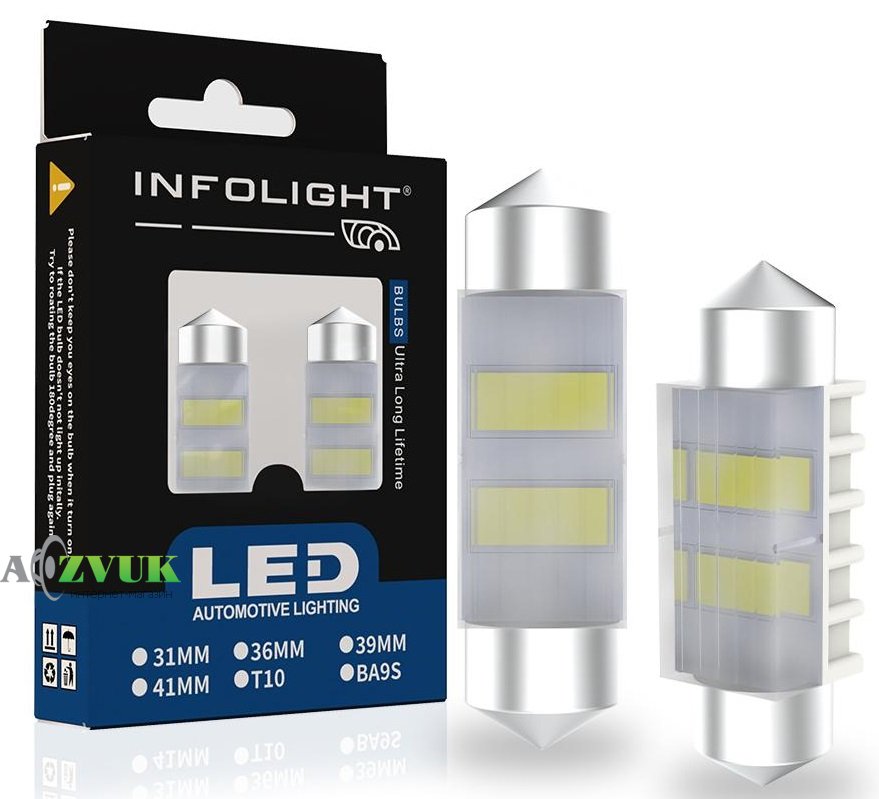 Светодиодные лампы (led) Infolight C5W-FS-41 (41mm)