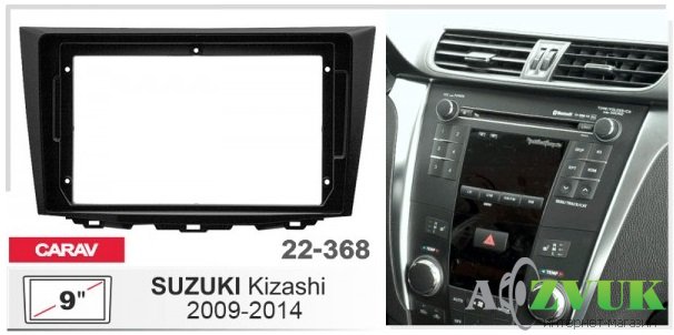 Рамка переходная Carav 22-368 Suzuki Kizashi