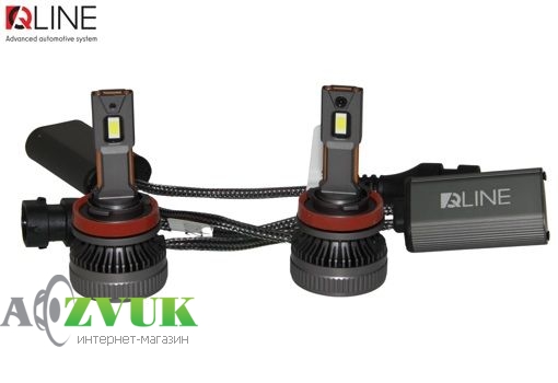 Светодиодные лампы (led) QLine DualVision 65W H11 6000K