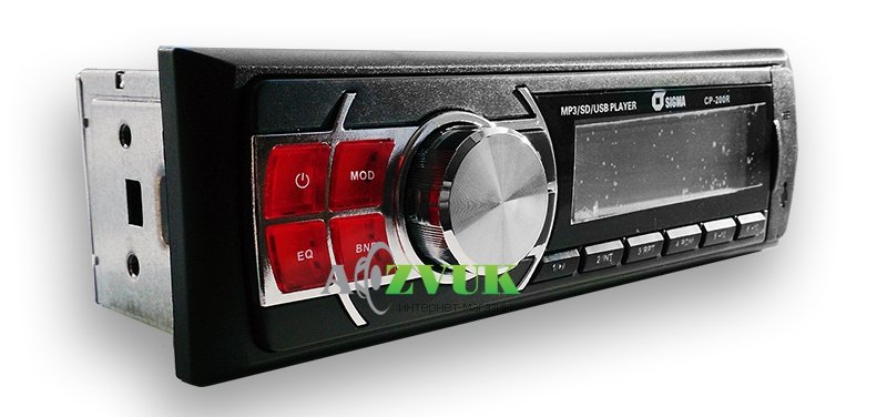 Автомагнитола Sigma CP-200 Red