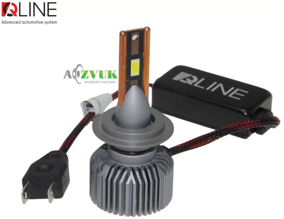 Светодиодные лампы (led) QLine Ultra +200% 55W H7 6000K 12V