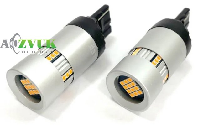 Светодиодные лампы (led) Aled WY21W с Canbus Yellow LJT24W